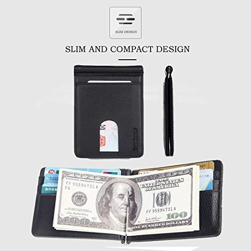 Carteras de Bifold Cartera de Tarjeta de Crédito Billetera de Cuero con Money Clip para Hombre - del único Proveedor de "Lumbor37" Obtenga Garantía de Calidad