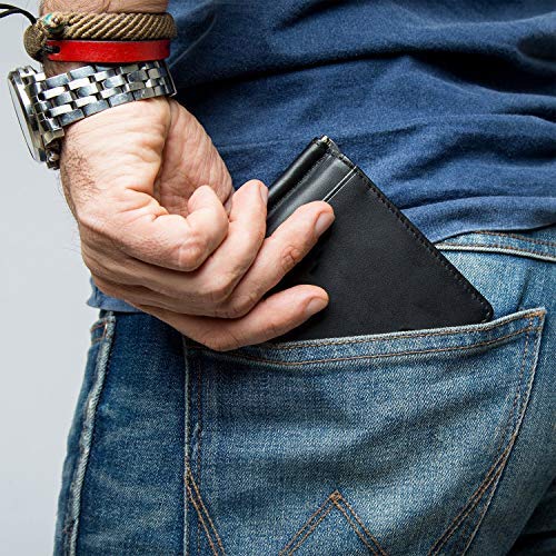 Carteras de Bifold Cartera de Tarjeta de Crédito Billetera de Cuero con Money Clip para Hombre - del único Proveedor de "Lumbor37" Obtenga Garantía de Calidad