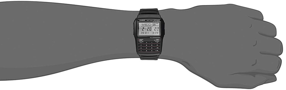 Casio Men's DBC32-1A Data Bank Black Digital Watch