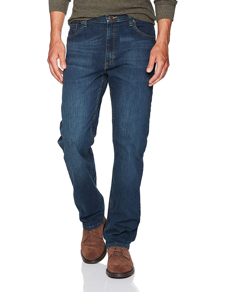 Wrangler Authentics - Pantalón Vaquero para Hombre, Talla Grande y Alta, 5 Bolsillos, Ajuste Regular