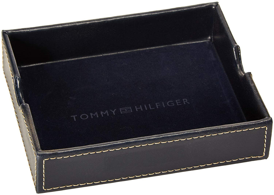 Tommy Hilfiger Men's Ranger Leather Passcase Wallet with Removable Card Holder