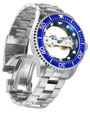 Invicta Pro Diver - Reloj mecánico de acero inoxidable para hombre, color plateado (modelo: 24693)