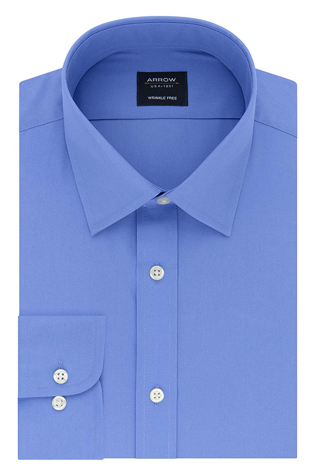 Arrow 1851 - Camisa de Vestir para Hombre Poplin Xtreme Slim Fit
